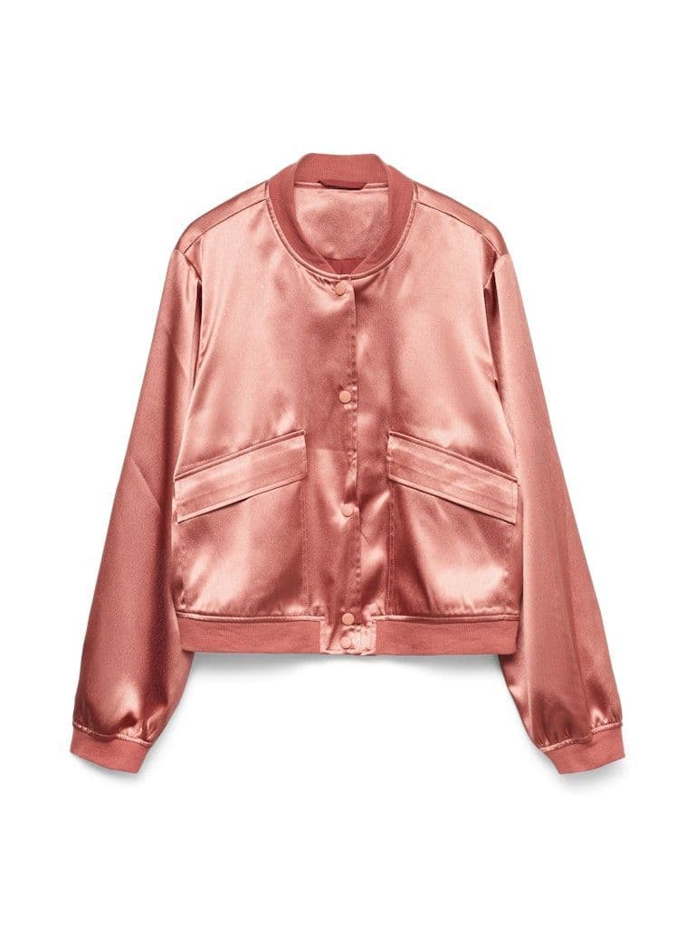 Vero Moda Alice LS Satin Bomber   | Apple