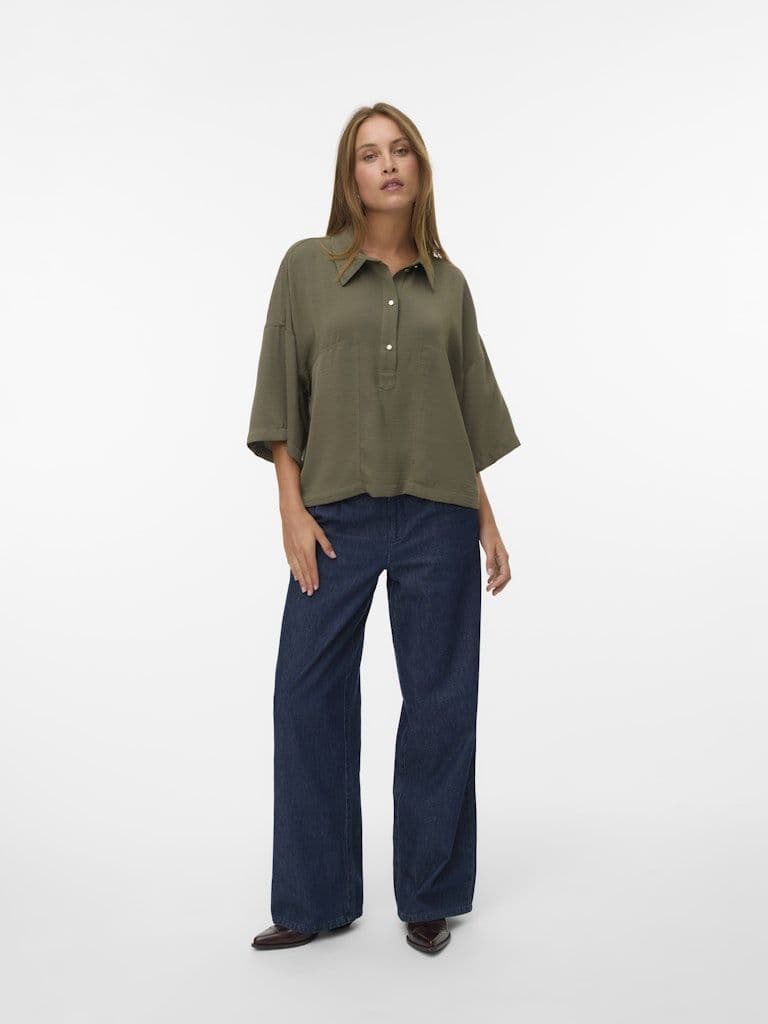 Vero Moda Icelyn 3/4 Shirt  | Kalamata