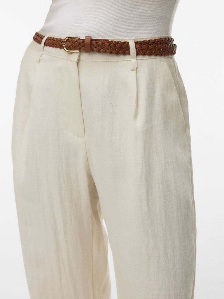 Vero Moda  Jaden MW Pants | Cloud Dancer