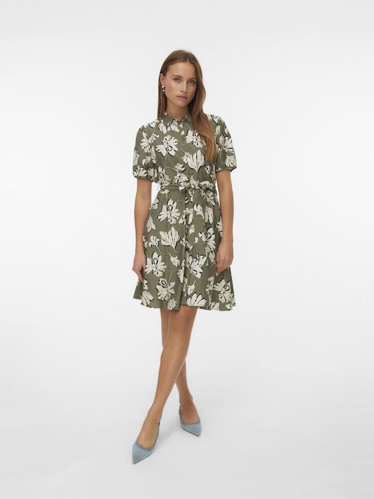 Vero Moda  Jennifer S/S Short Shirt Dress | Kalamata