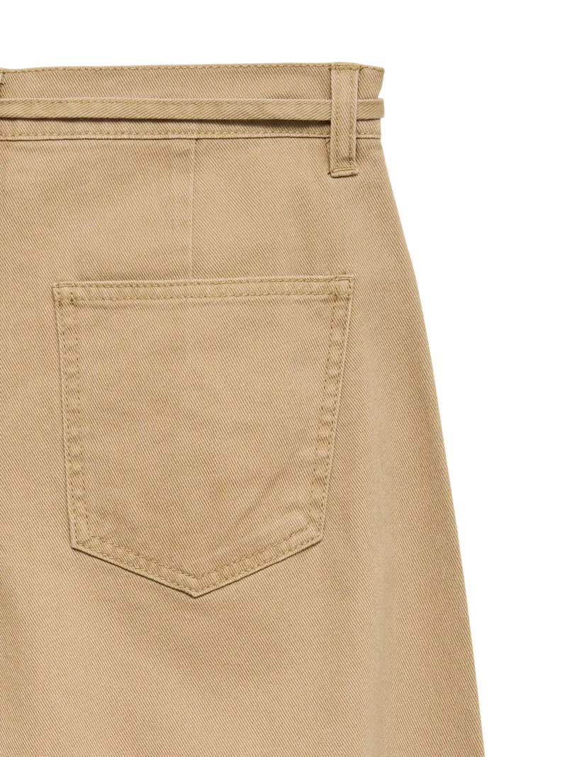 Vero Moda Kaitlin HR Wide Coloured Barrel Jeans| Kelp