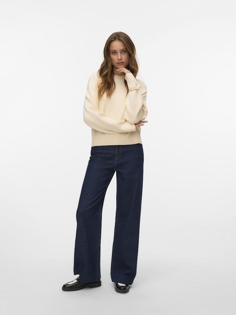 Vero Moda Kathy HR Wide Jeans | Dark Blue