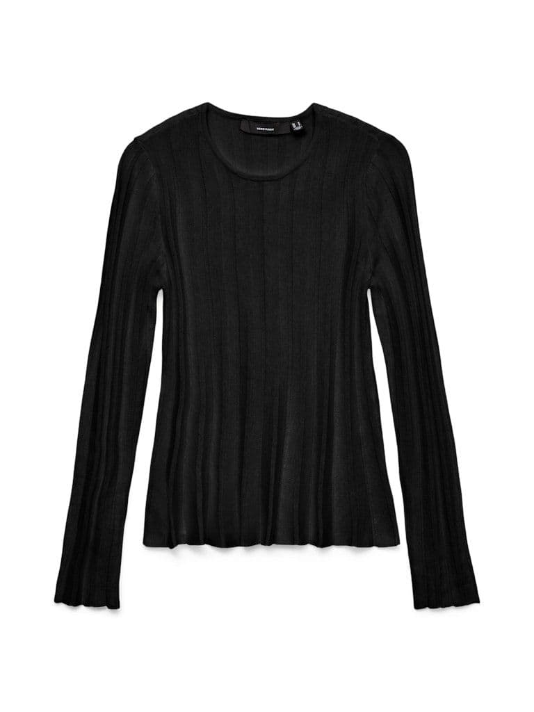 Vero Moda Lana LS O-Neck Pullover | Black