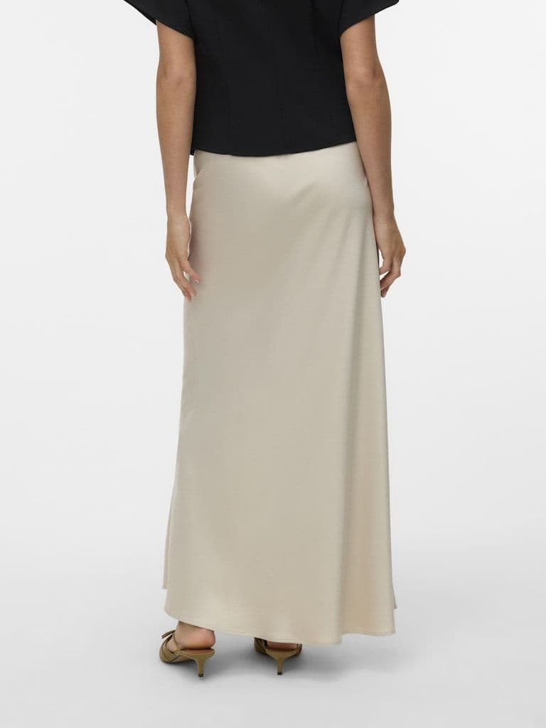 Vero Moda Merle Ankle Skirt | Pumice Stone