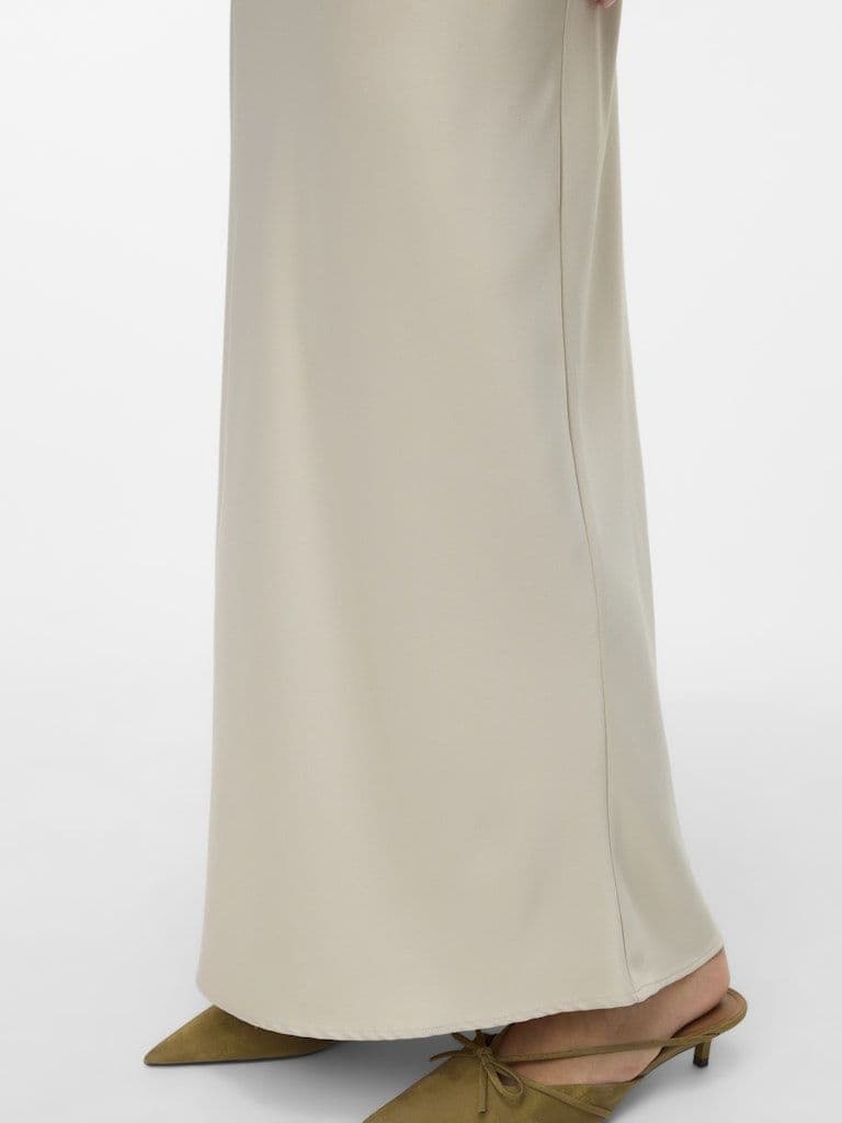 Vero Moda Merle Ankle Skirt | Pumice Stone