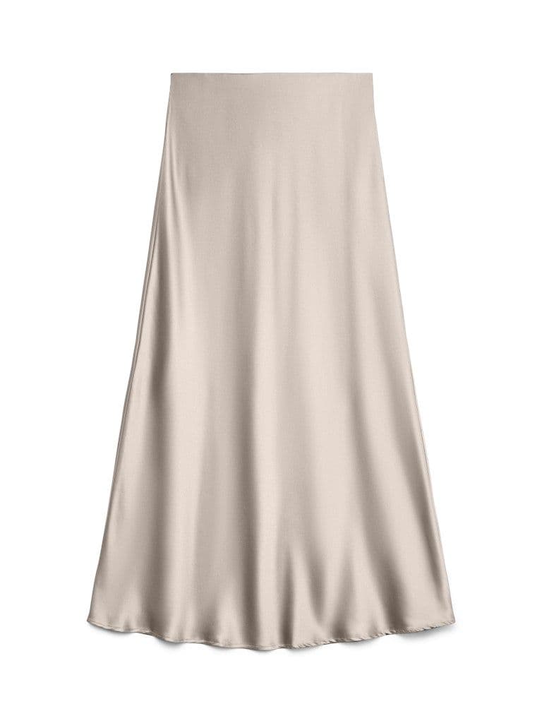Vero Moda Merle Ankle Skirt | Pumice Stone