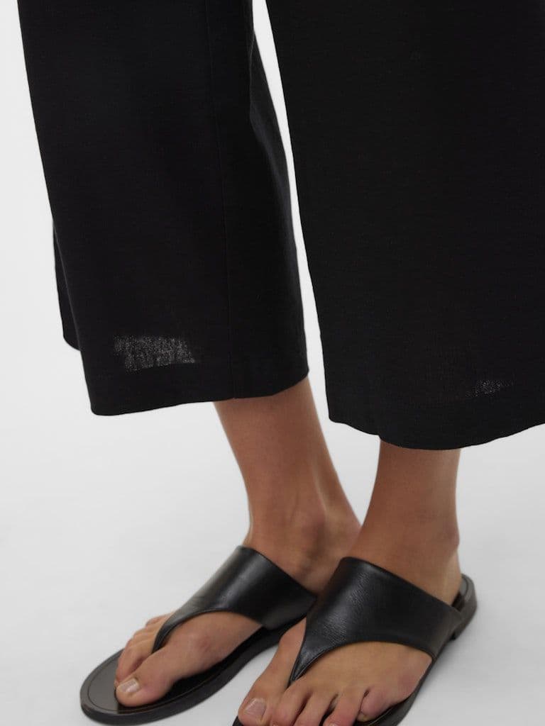 Vero Moda Mymilo H/W Culotte Pant  | Black