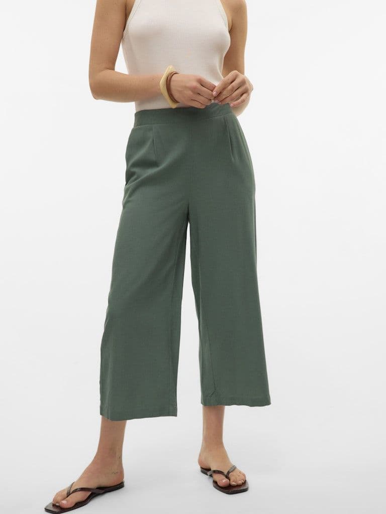 Vero Moda Mymilo H/W Culotte Pant  | Laurel