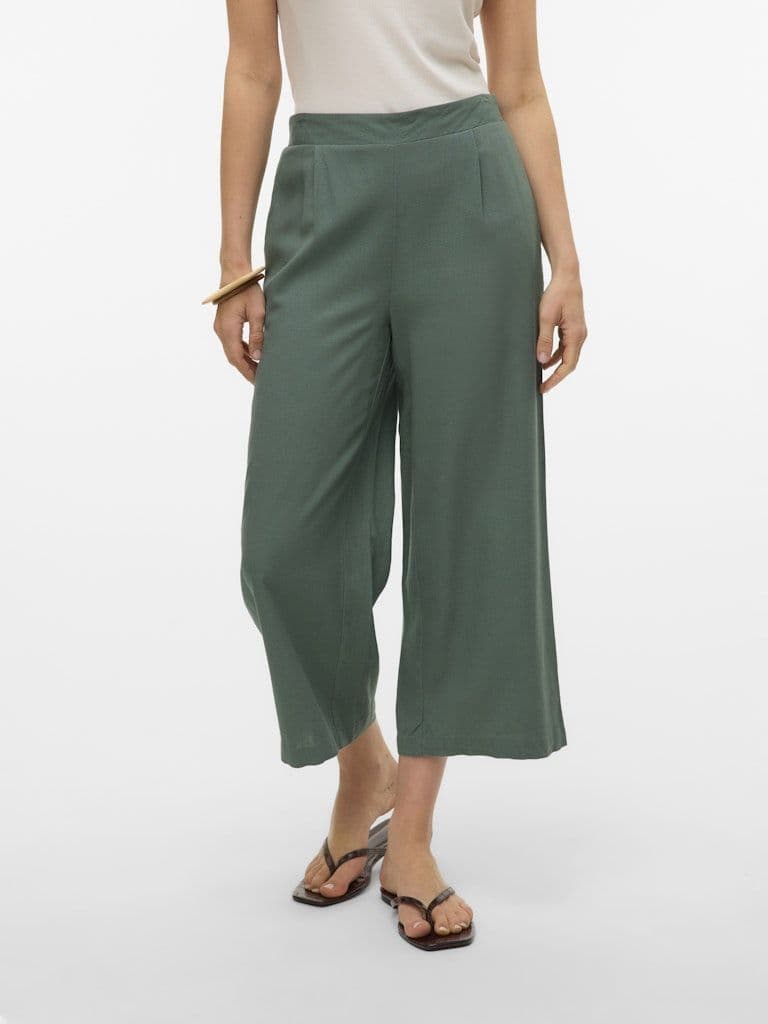 Vero Moda Mymilo H/W Culotte Pant  | Laurel