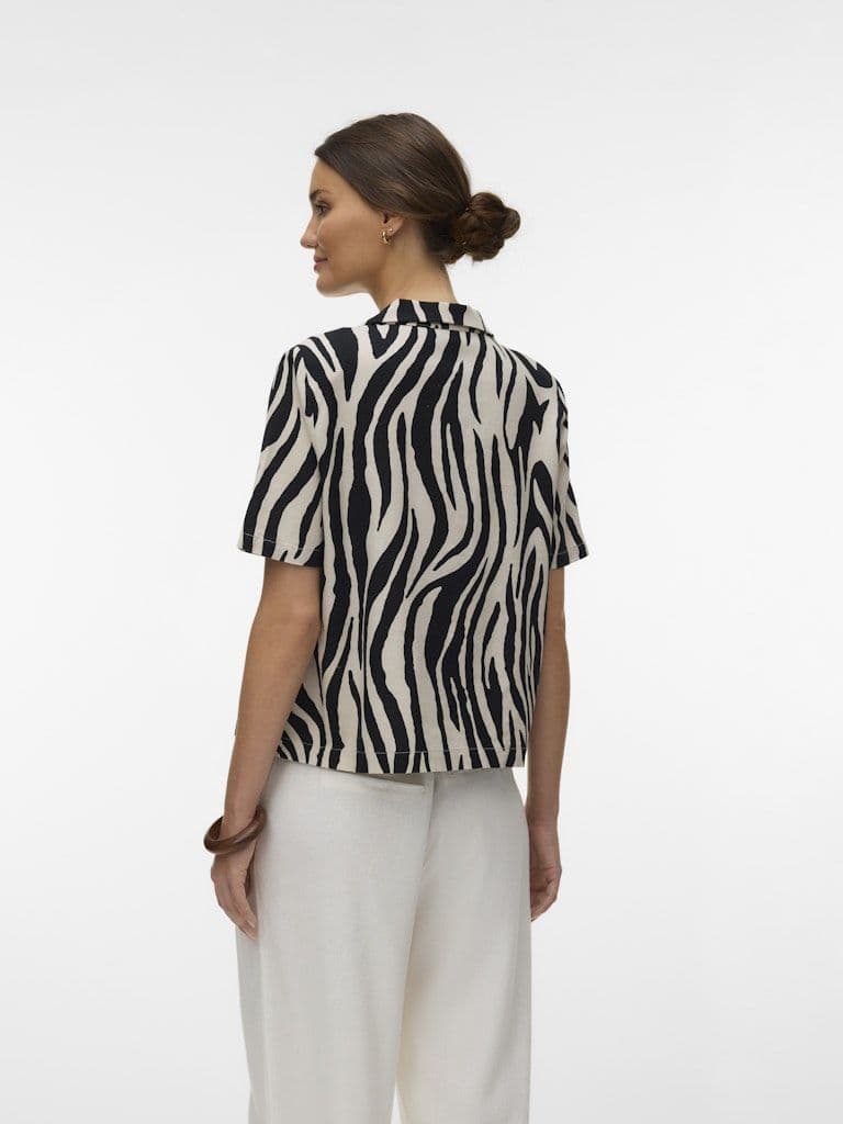 Vero Moda Mymilo SS Short Blazer | Silver