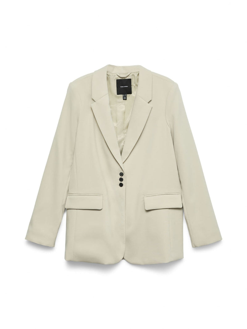 Vero Moda Philine LS Regular Blazer| Pumice Stone