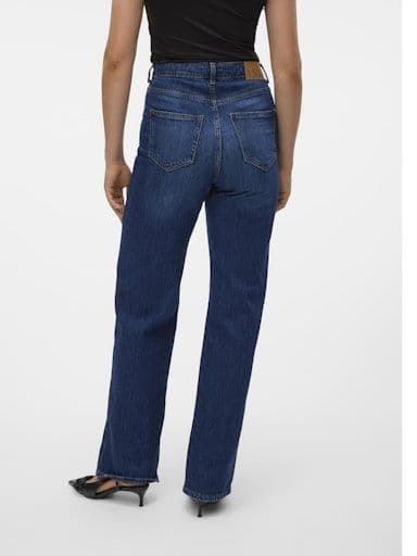 Vero Moda Tessa HR Wide Jeans | Dark Blue