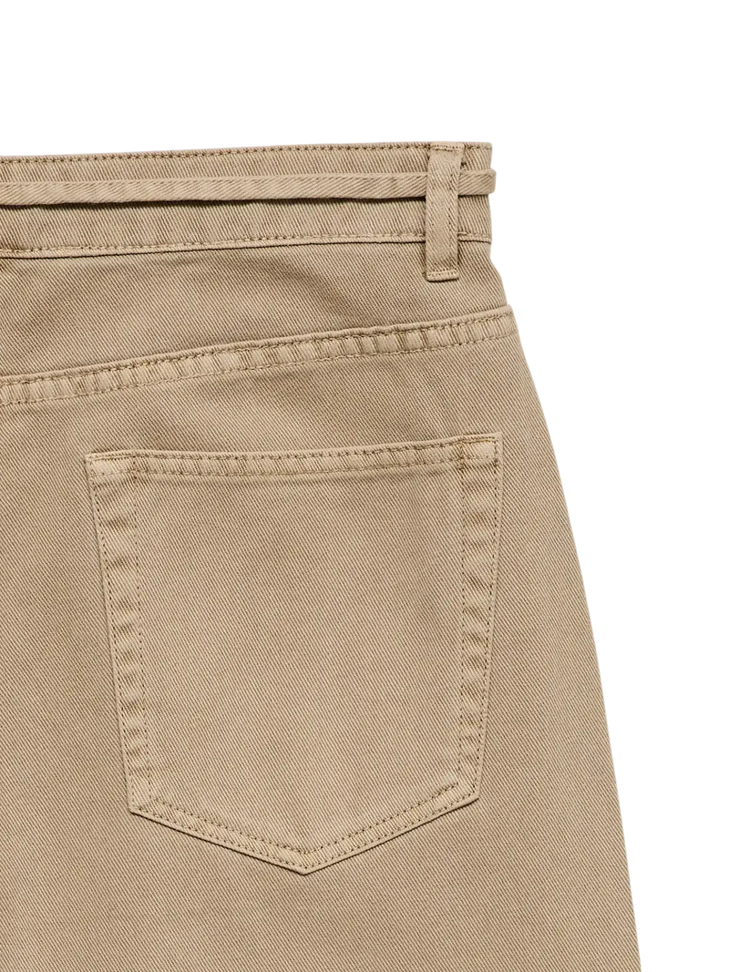 Vero Moda Wien Mr Wide Belt Colour Jeans | Silver Mink