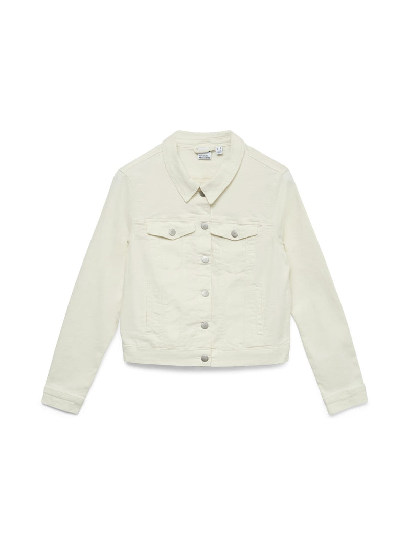 Vero Moda Wild Soya LS Colour Jacket  | White
