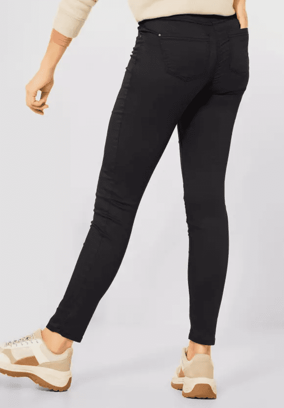 Vicky Coated Trousers 374433 Black