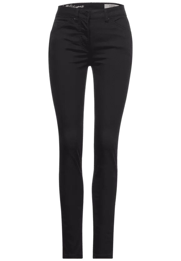 Vicky Coated Trousers 374433 Black