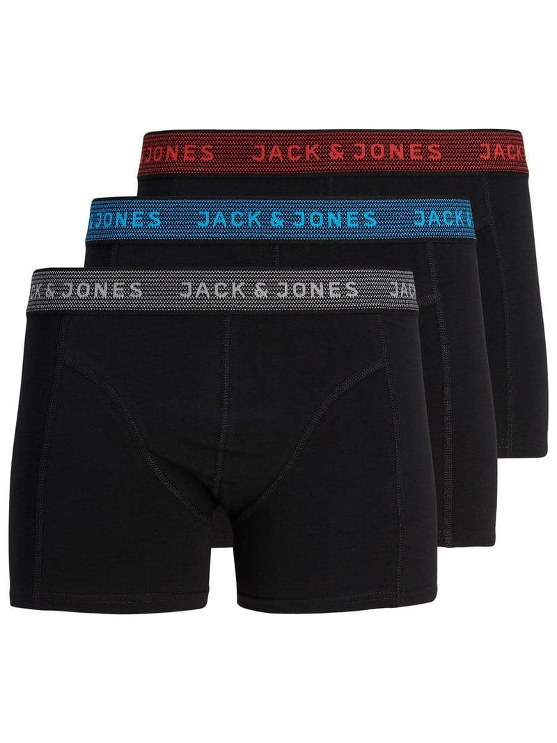 Waistband Trunks 3 Pack Asphalt
