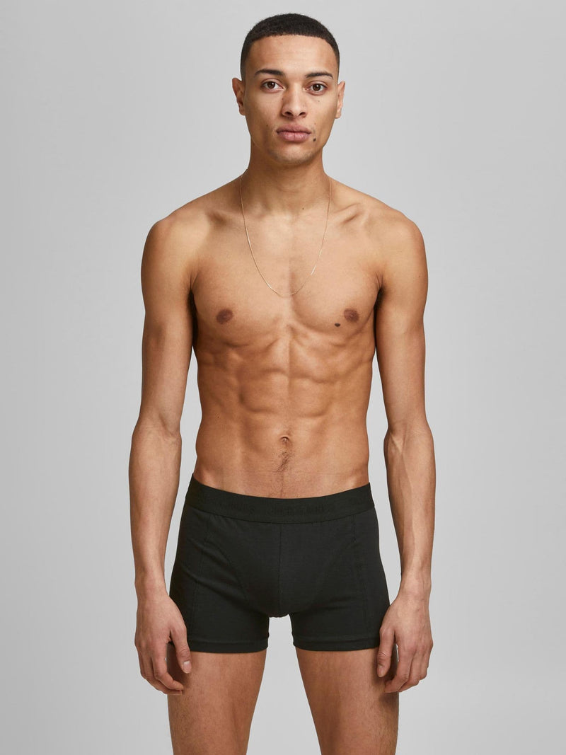 Waistband Trunks 3 Pack Black