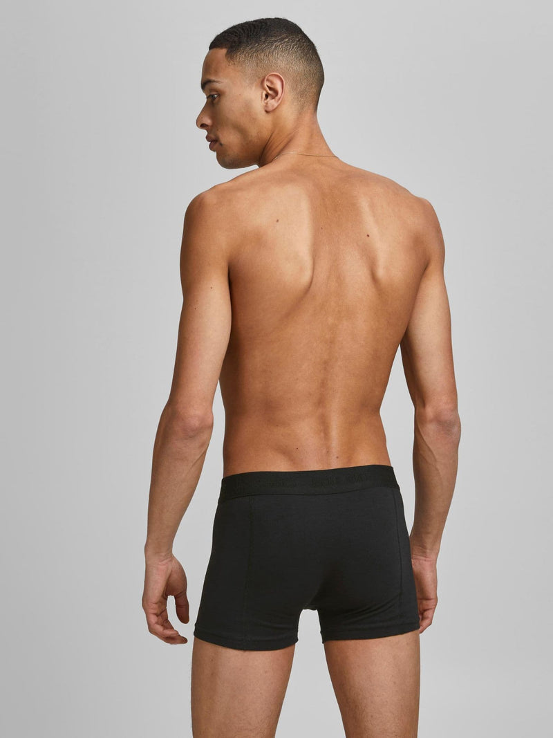 Waistband Trunks 3 Pack Black