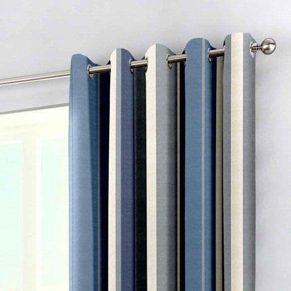 Whitford eyelet curtains Blue