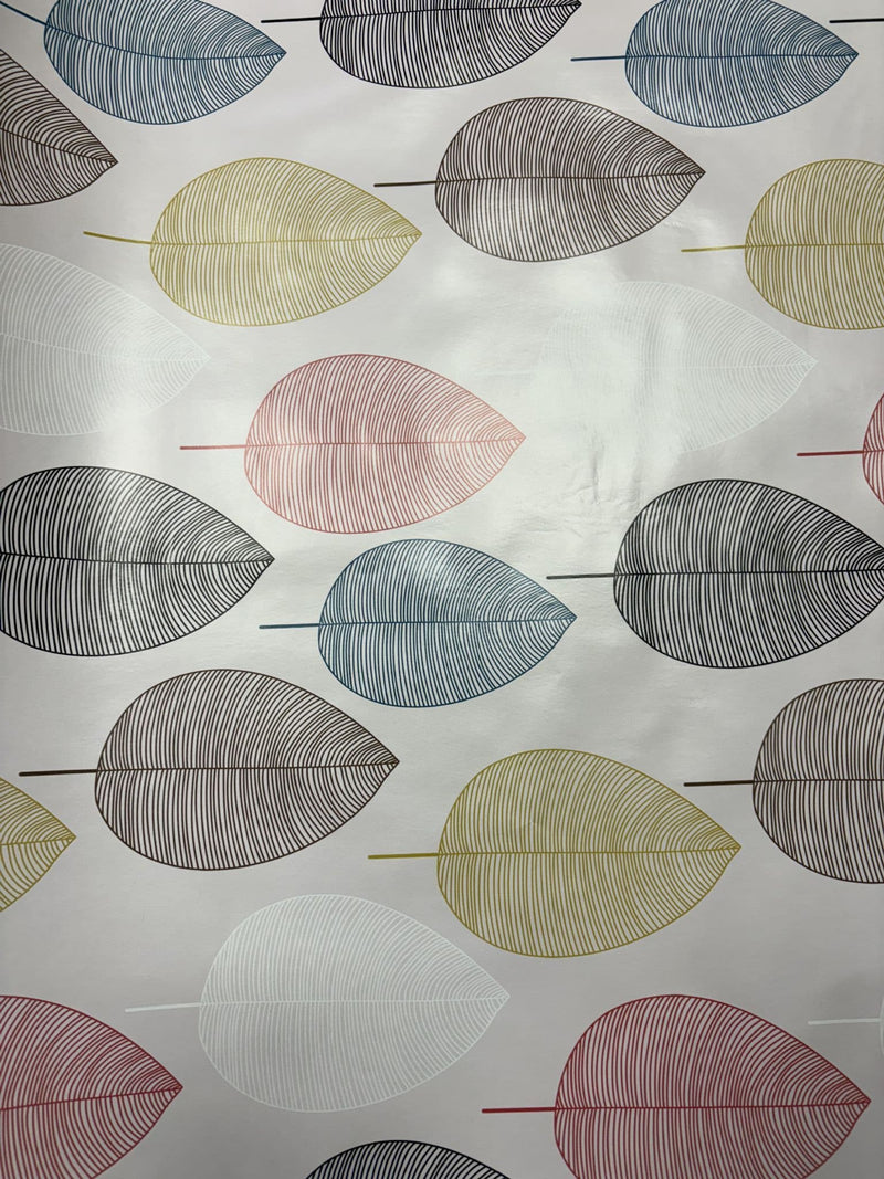 WJC Leaves Oil Cloth | Multi