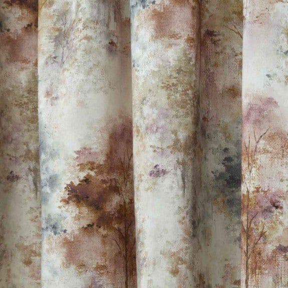 Woodland trees pencil pleat
