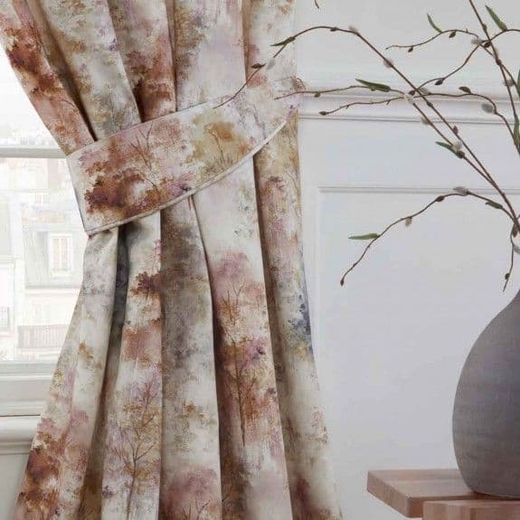 Woodland trees pencil pleat