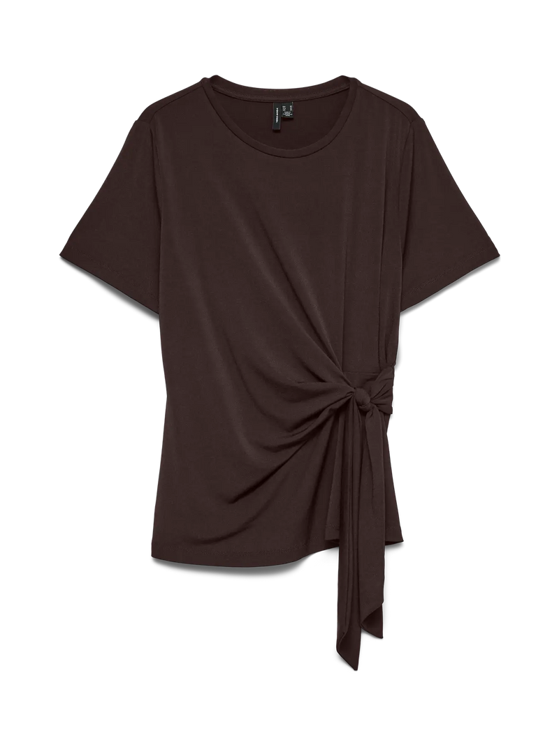 Vero Moda Jill SS Top | Chocolate