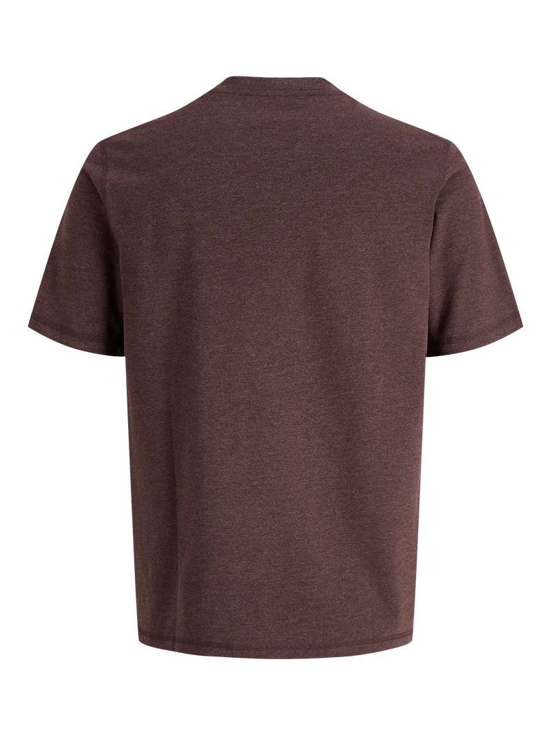 Jack & Jones Fusion Branding Melange T-Shirt | Fudge