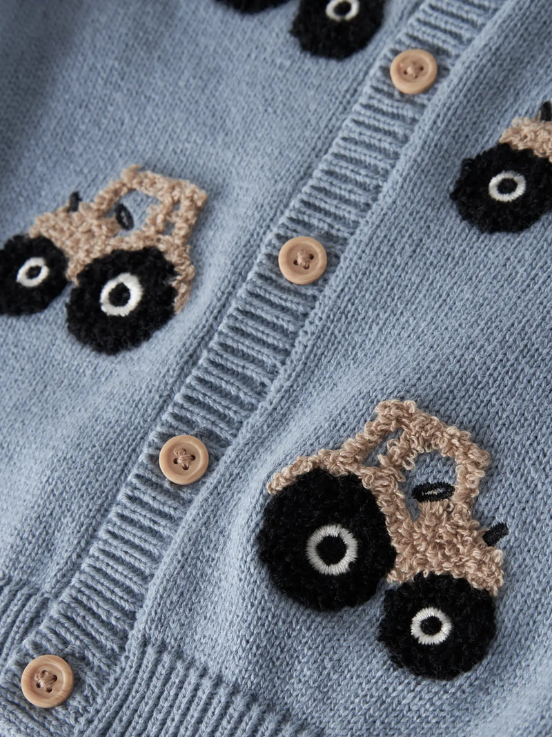 Name It London NB Tractor Cardigan | Blue