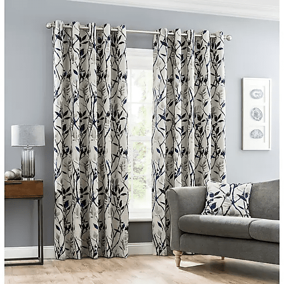 Zen Curtains Blue