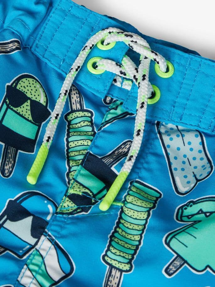 Zice mini long shorts ocean